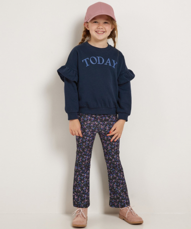 oversized trui met ruches