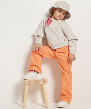 embroidery trui met ruches