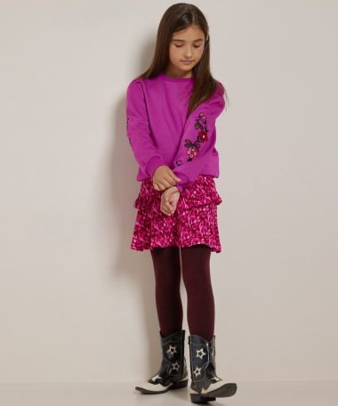 trui bloemen embroidery extra zacht