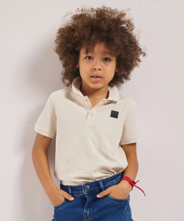 polo met knoopsluiting