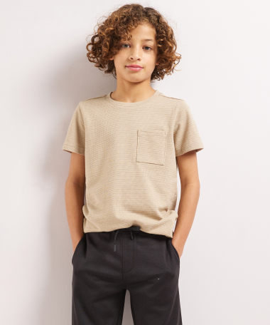 t-shirt met borstzak