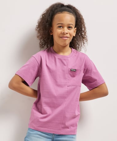 loose fit t-shirt borstzakje