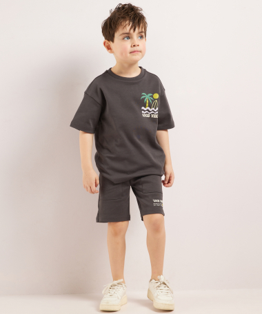 t-shirt met backprint