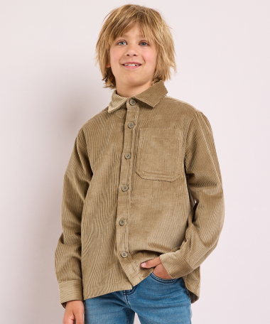 overshirt met knoopsluiting