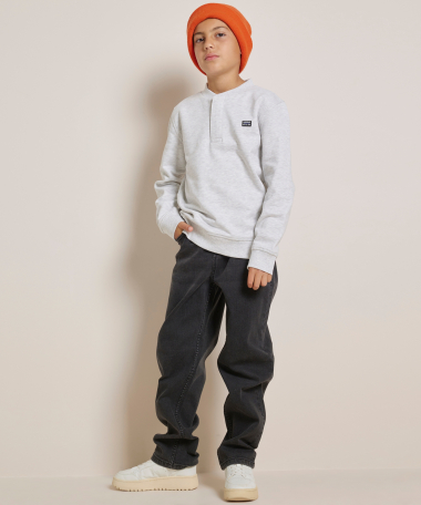 trui met knoopsluiting