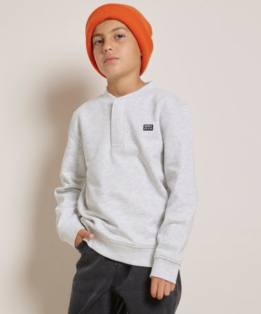 trui met knoopsluiting