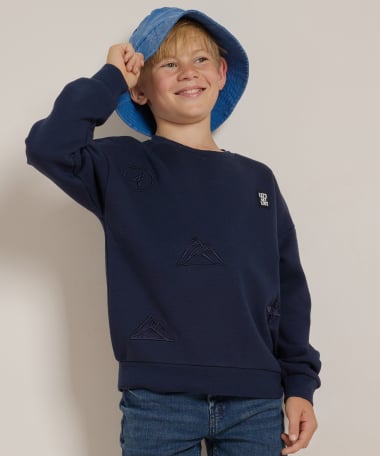 trui met borduursels