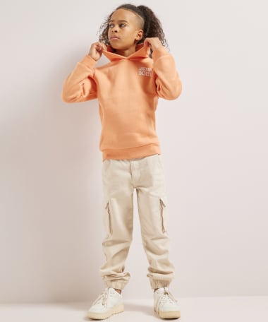 basic trui borstprint