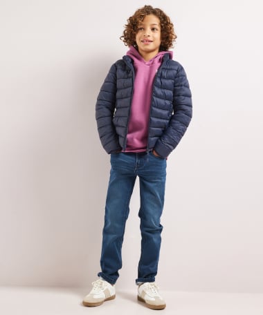 basic trui borstprint