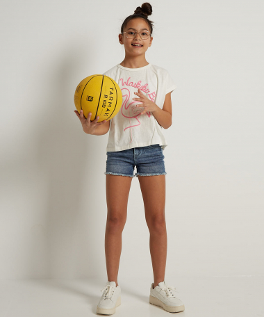 t-shirt met embroidery