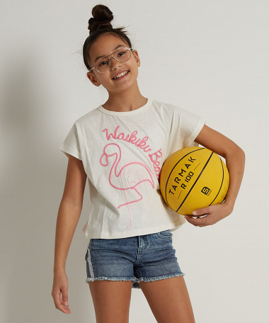 t-shirt met embroidery