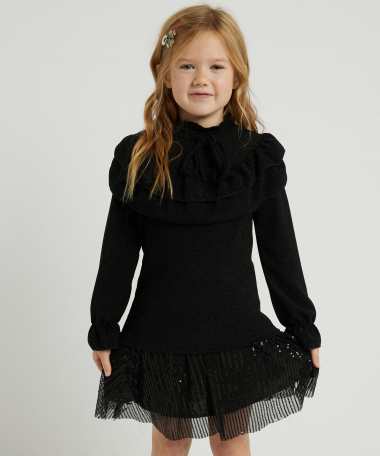 ruche top met glitter