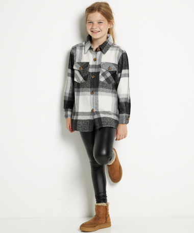 ruitjes blouse flanel