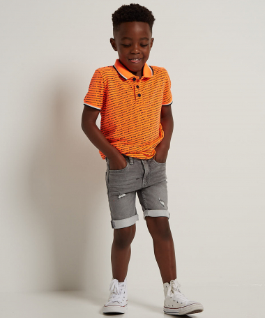 pique polo tekstprint