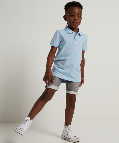 trendy pique polo