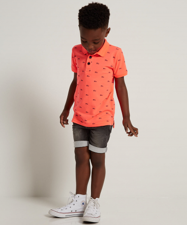 trendy pique polo