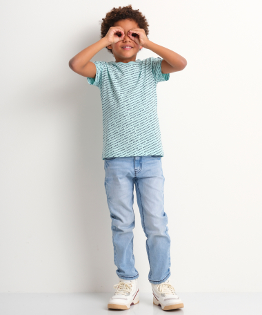 t-shirt all-over tekstprint