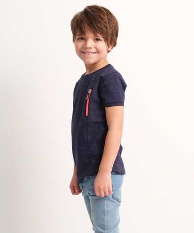 tweetoon t-shirt met rits