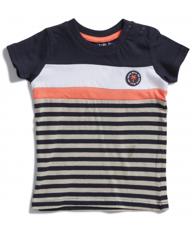 t-shirt diverse streep