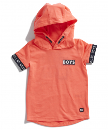 t-shirt met capuchon