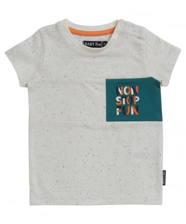t-shirt met borstvlak