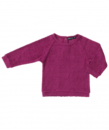 jacquard top roze