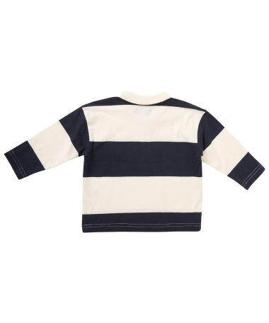 top in blauw