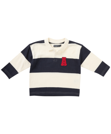top in blauw