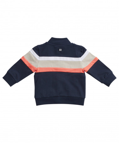 vestje met streepdessin