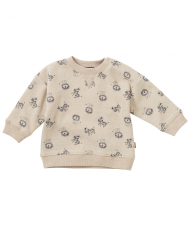 trui met dierenprint