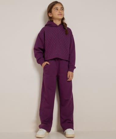 trui met glittersteentjes