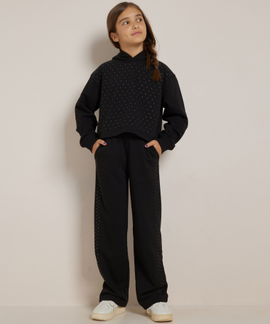 trui met glittersteentjes