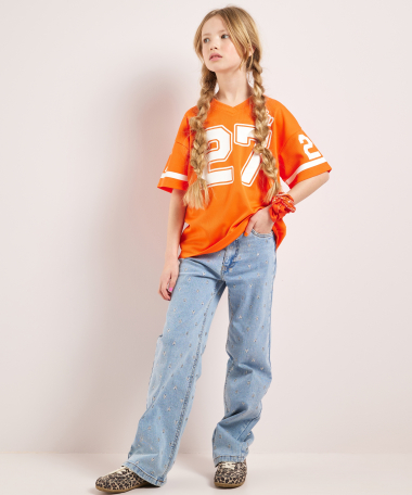 oranje jersey oversized