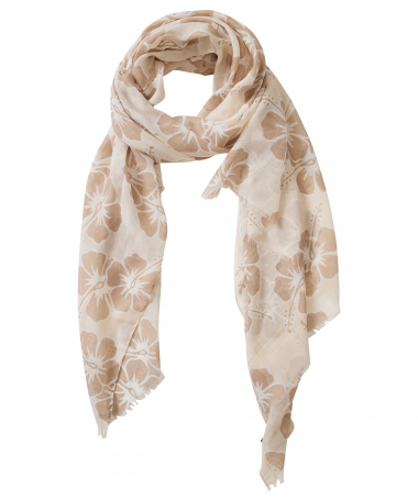 sjaal met bloemen