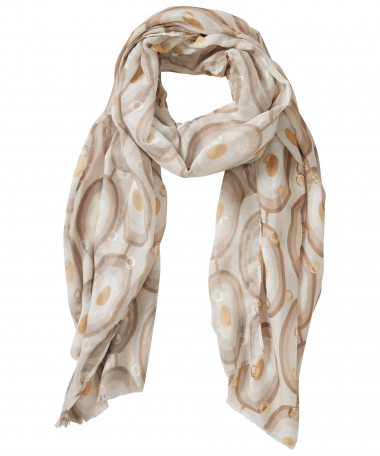 sjaal met retro print