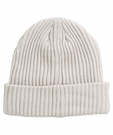 ribgebreide beanie muts