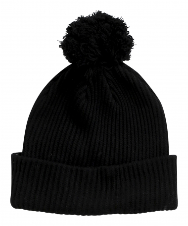 pompom beanie muts