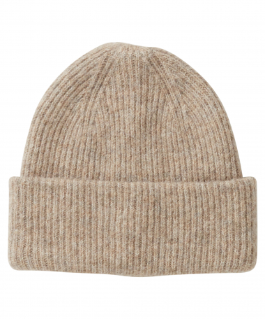 melange rib muts