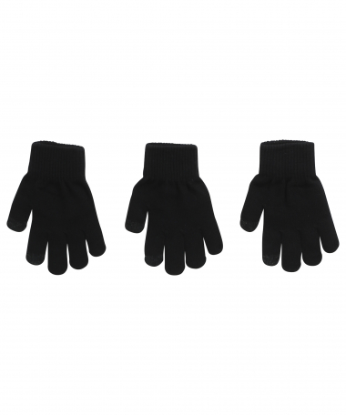 3-pack touch handschoenen