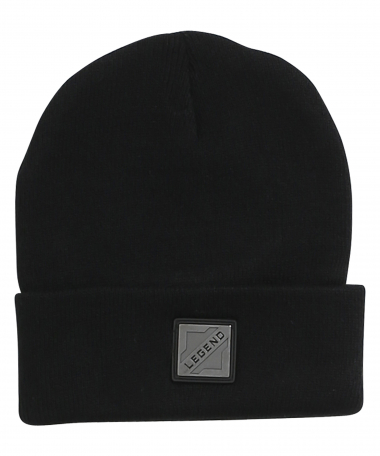 beanie muts met patch