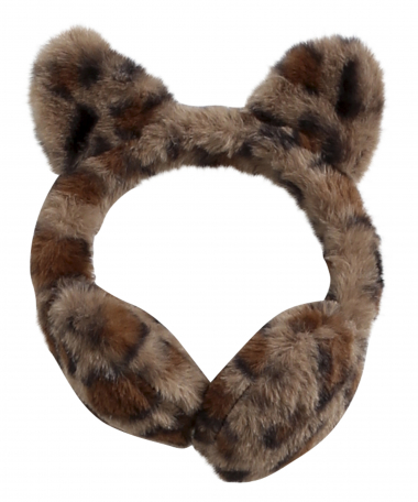 fluffy oorwarmers met oortjes
