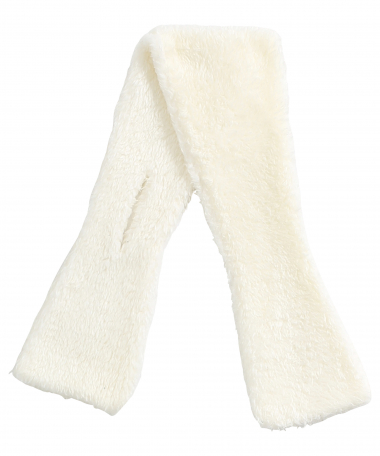 teddy fleece sjaal