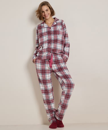 flanel pyjama set