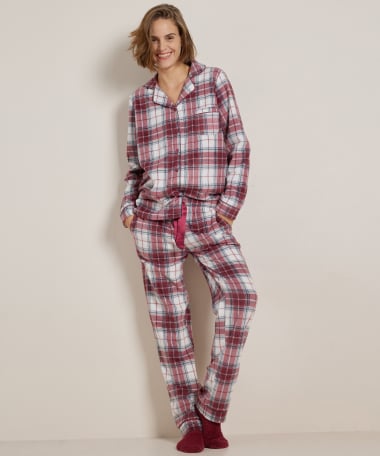 flanel pyjama set