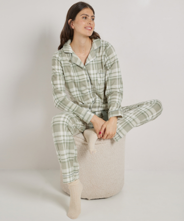 flanel pyjama set