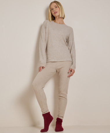 pyjama set soft rib