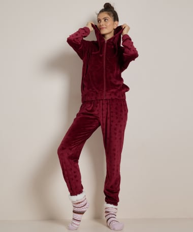 velours huispak print