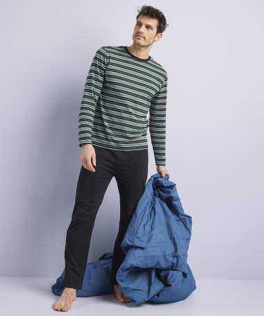 pyjama set met strepen