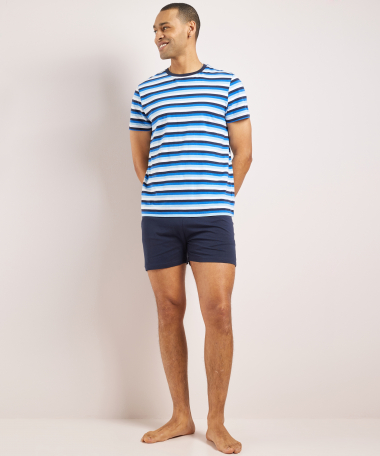 shortama met strepen