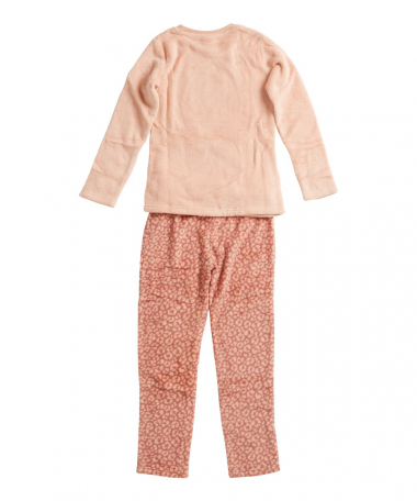 Pyjama set coral fleece